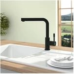 Villeroy und Boch Steel Shower K&uuml;chenarmatur 96970106 11,7 l/min, ausziehbar,