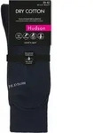 Hudson Dry Cotton Socke 3er Pack | 39-42 (I) | Black (HU-0005)