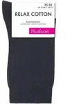 Hudson Relax Cotton Socke 3er Pack | 35-38 (I) | Grau mel. (HU-0550)