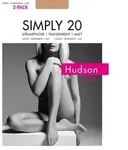 Hudson Simply 20 Strumpfhose 6er Pack | 38-40 (I) | Make up (HU-0019)