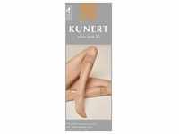 Kunert Satin Look 20 Kniestrumpf 3er Pack | 35-38 (I) | Black (KU-0500)
