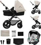 Kinderkraft KSMOOV02GRY0000, Kinderwagen Kinderkraft Moov 2 3in1 Moonlight Grey Grau