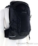 Osprey 10006764, OSPREY Talon 22 Black/Coal Grey Schwarz