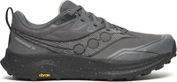 Saucony S21066-101, Herren Laufschuhe Saucony Peregrine 16 Carbon/Black UK 10 Grau