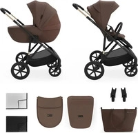 Kinderkraft KSPRIM03BRW2000, Kinderwagen Kinderkraft Prime 3 2in1 Velvet Mocca...