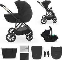 Kinderkraft KSPRIM03BLK3000, Kinderwagen Kinderkraft Prime 3 3in1 Venezian Black