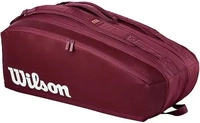 Wilson WR8058101, Schl&auml;gertasche Wilson Defyer V1 Super Tour 9PK Maroon Rot