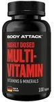 Body Attack - Multivitamin - 100 Tabletten