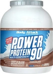 Body Attack 1325-1-348, Body Attack - Power Protein 90 - 2000g - Blueberry,