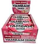 Body Attack - YamBam Crunch Riegel - Karton 15 x 55gWhite Chocolate Raspberry