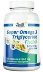 Health+ - Super Omega 3 Triglyceride Fisch&ouml;l - 120 Kapseln