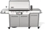 Weber Summit FS38X S Smart Gasgrill inkl. Rotisserie und 800 Grad Brenner