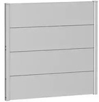 Biohort Sichtschutz Wandpaneel 90 cm silber