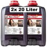 2 x Petroleum geruchsarm 20 Liter Kanister f&uuml;r Heizofen Petroleumofen