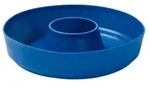 Omnia - Silikonform f&uuml;r Campingbackofen (Blau)