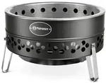 Petromax Tyropit Black Edition Feuerschale - Ru&szlig;arme Feuerstelle