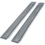 Auffahrrampe aus Aluminium 2000 x 200 mm Tragkraft 400 kg / Paar Auffahrh&ouml;he:...