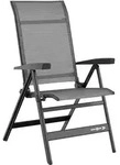 Brunner Campingstuhl Travelounger Air Medium Salt & Pepper