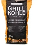 Monolith Premium Grillkohle | Holzkohle 8 kg