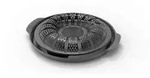 Halterung f&uuml;r Schweinefleischstreifen ab 47cm & Q 200/2000-Serie Weber