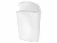 Brunner Abfallbehälter Pillar Kunststoff, weiß - 5,5 Liter