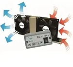 Brunner K&uuml;hlschrank-L&uuml;fterset Vento Electronic