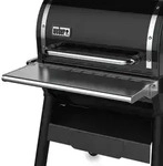 Weber SmokeFire EX4 Fronttisch ausklappbare Edelstahl-Ablage