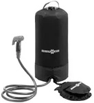 Brunner Outdoor - Campingdusche Splash 15 Liter mit Fu&szlig;pumpe