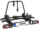 Fahrradtr&auml;ger SD260 black, Ausziehbar, 2 R&auml;der f&uuml;r Wohnmobile,