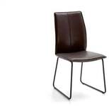 Niehoff MĂ&para;bel Indoor Niehoff Capri Design-Stuhl Gestell schwarz, Bezug Prisma