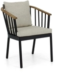AppleBee Apple Bee Condor Dining Armchair Alu black 8718091513041