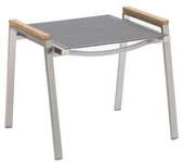 Zebra One Hocker Dark Platinum Edelstahl 49 cm x 54 cm x 47cm 4025806062096