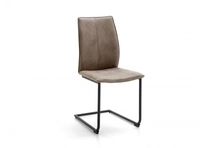 Niehoff MĂ&para;bel Indoor Niehoff Capri Schwingstuhl Gestell schwarz, Bezug Aberdeen