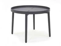 Niehoff MĂ&para;bel Outdoor Niehoff Kuta Beistelltisch rund 50cm, H=34cm, anthrazit