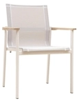 Zebra Enox Sessel Aluminium light taupe 4025806073351
