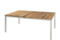 Zebra Naxos Tisch 180x100cm aus recyceltem Teakholz 4025806720804