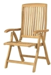 Zebra Bueno Klappsessel aus Teakholz ergonomisches RĂĽckenteil, klappbar