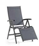 Sieger MĂ&para;bel Sieger Bodega Relaxsessel Aluminium eisengrau klappbar 4003348603113