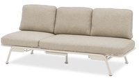 Zebra Somerset 3-Sitzer Sofa Aluminium light taupe 198cm x 81cm x 78 cm...