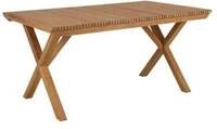 Brafab Julita Teak natur Tisch 150 x 90cm Staboptik 7393260043744