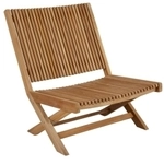 Brafab Julita Teak natur Loungesessel Staboptik 7393260048947