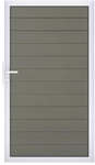 GrojaSolid BPC Universal Tor 100x180cm grau - Rahmen EV1 4250260970957