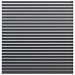 GroJaLumino Ellipse Steckzaun-Set 180x180cm Aluminium anthrazit 4250260978496
