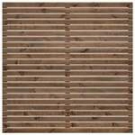 Delta Rhombus Sichtschutzzaun Kiefer KDI Braun 180x180cm 5900236514300