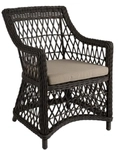 Brafab Beatrice Diningsessel braun, inkl. Sitzkissen 7393260005162