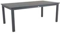 Brafab Lomma Ausziehtisch Aluminium anthrazit 194-312x100cm 7393260051107