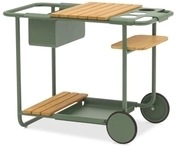 Zebra Somerset Trolley 90,5x51x5cm Aluminium sage 4025806066124