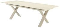 Zebra Levare Ausziehtisch 240-300x100x74cm light taupe, Tischplatte Keramik
