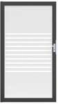 Groja Ambiente Glastor DIN rechts 100x180cm Streifen-Rahmen DB703 4250260969777