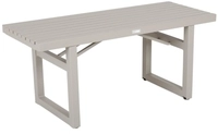 Brafab Vevi Bank 105x41x45cm Aluminium khaki 7393260049012